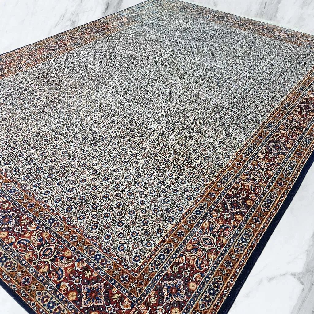 Perserteppich " MOUD " 370X260 cm - Pflanzenfarben - Top Zustand