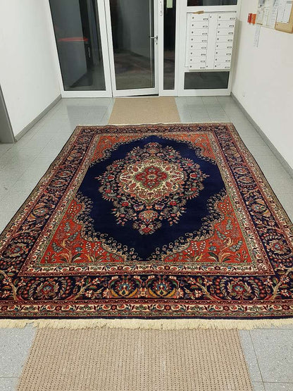 Perserteppich " SAROUGH SEMIANTIK " 340x240cm - tolle Farben - Top Zustand.