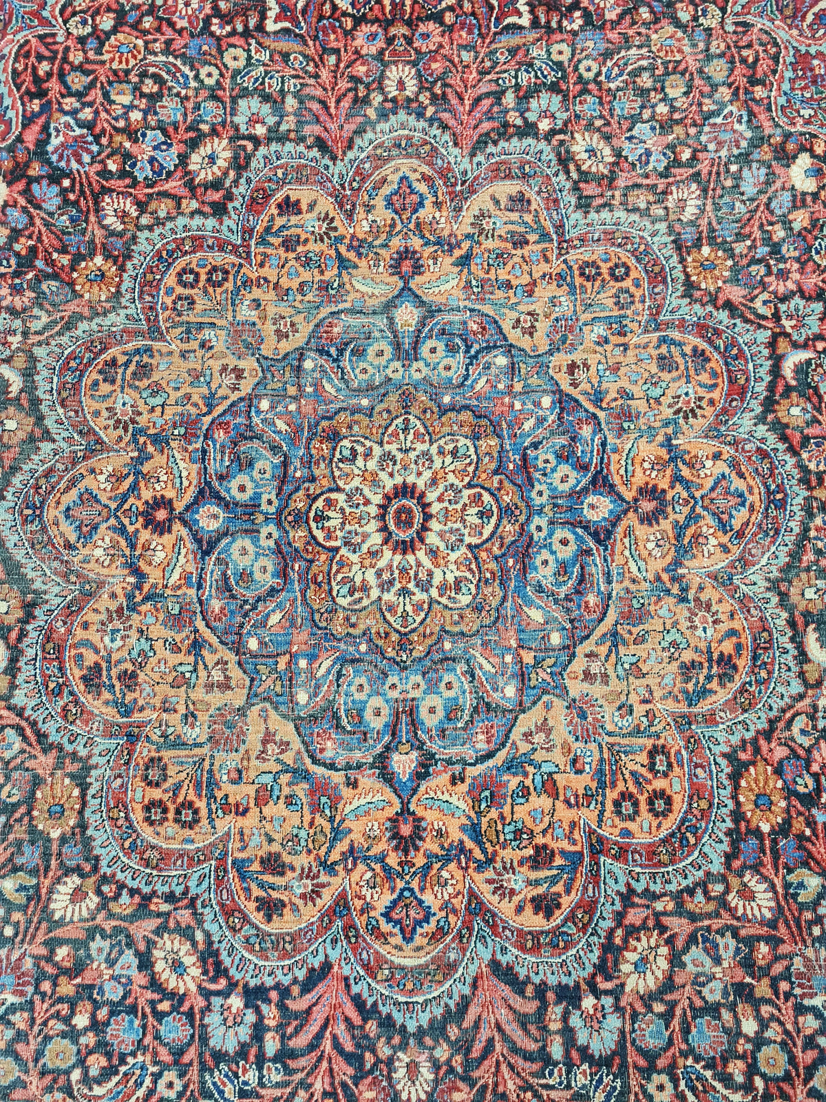 Antiker persischer Birjand - 337x247 cm - Meisterwerk um 1910. Signiert von Meisterknüpfer.