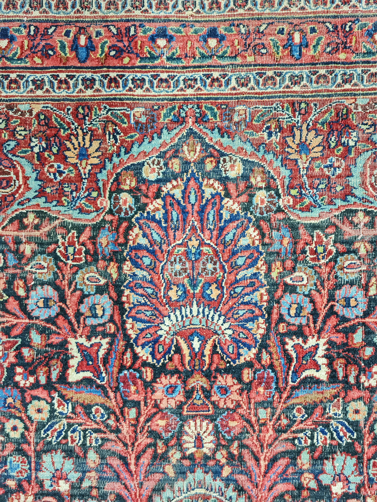 Antiker persischer Birjand - 337x247 cm - Meisterwerk um 1910. Signiert von Meisterknüpfer.