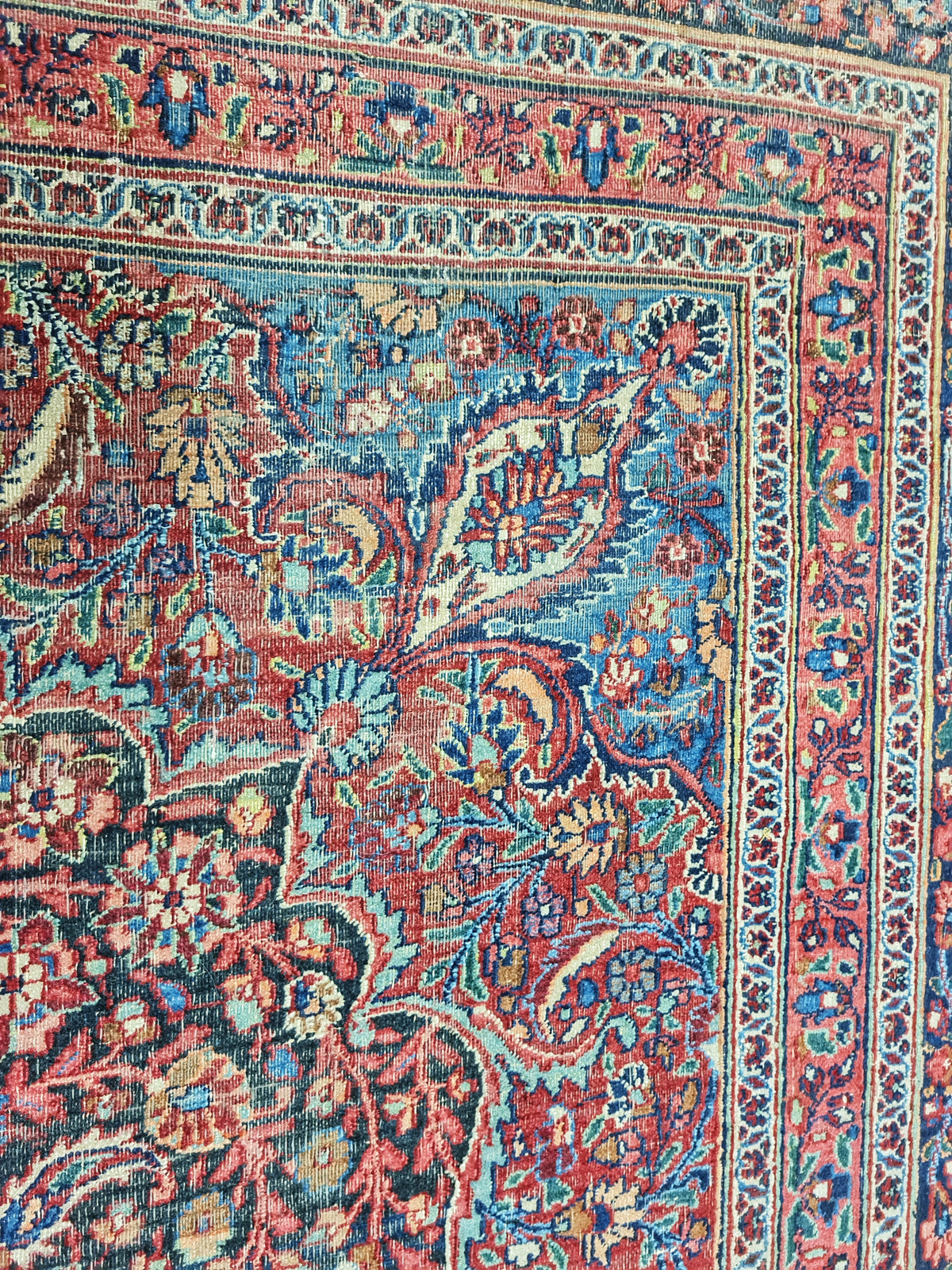 Antiker persischer Birjand - 337x247 cm - Meisterwerk um 1910. Signiert von Meisterknüpfer.