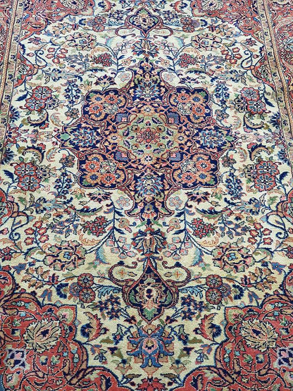 Perserteppich " TÄBRIZ Korkwolle " 220x150cm - ein super Teppich 1AA Zustand.