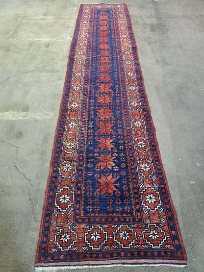 Läufer " JAKZEBIR " 300x60 cm - niedriger Flor - super fein - Pflanzenfarben