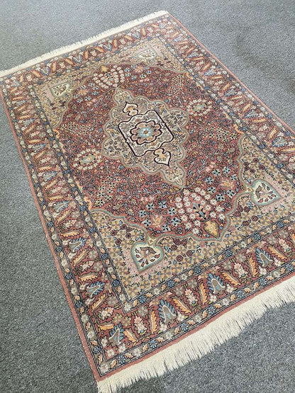 Perserteppich " KIRMAN ANTIK " 200x130 cm - eine seltene Antiquität - guter Zustand.