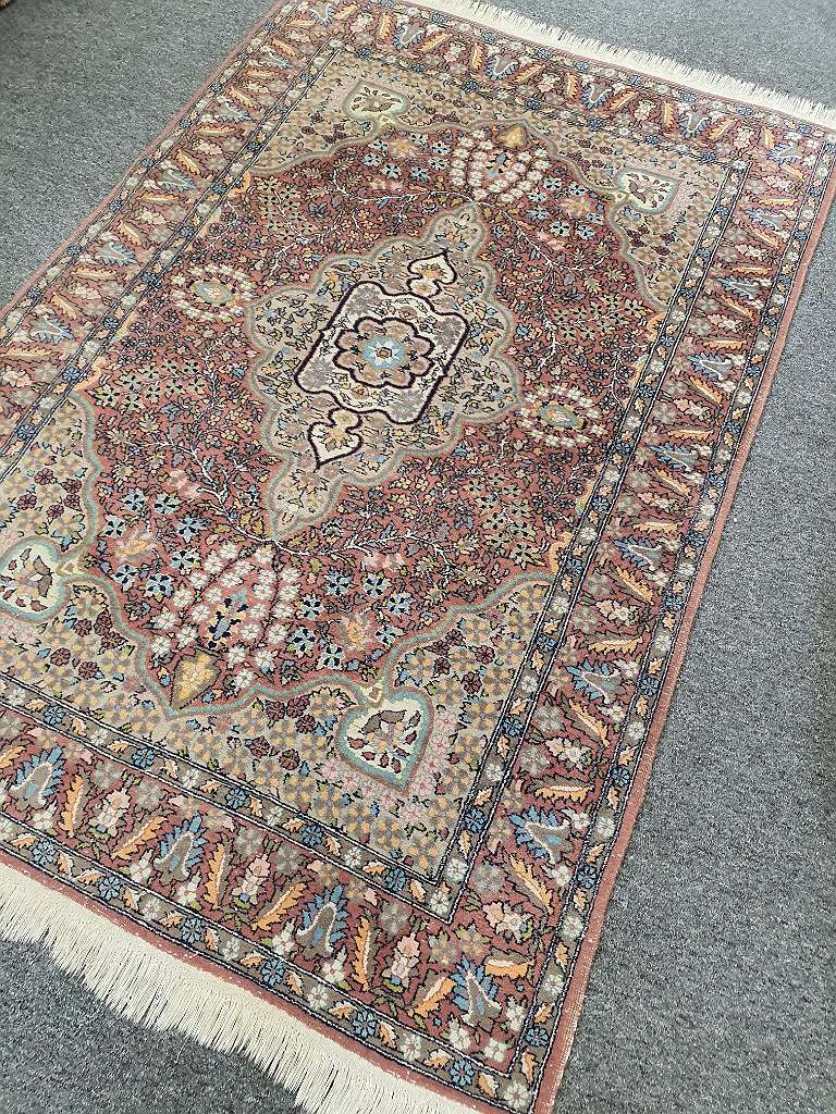 Perserteppich " KIRMAN ANTIK " 200x130 cm - eine seltene Antiquität - guter Zustand.