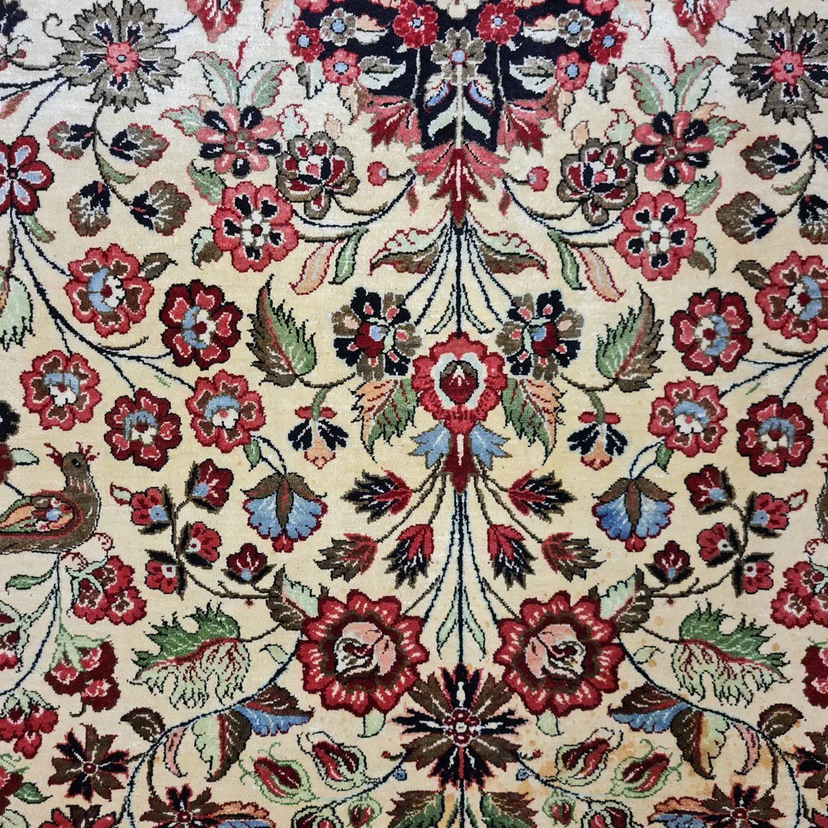 Persischer "GHOUM" Reinseidenteppich - 315x215cm - sehr fein - sehr selten - höchste Qualität. 800.000kn