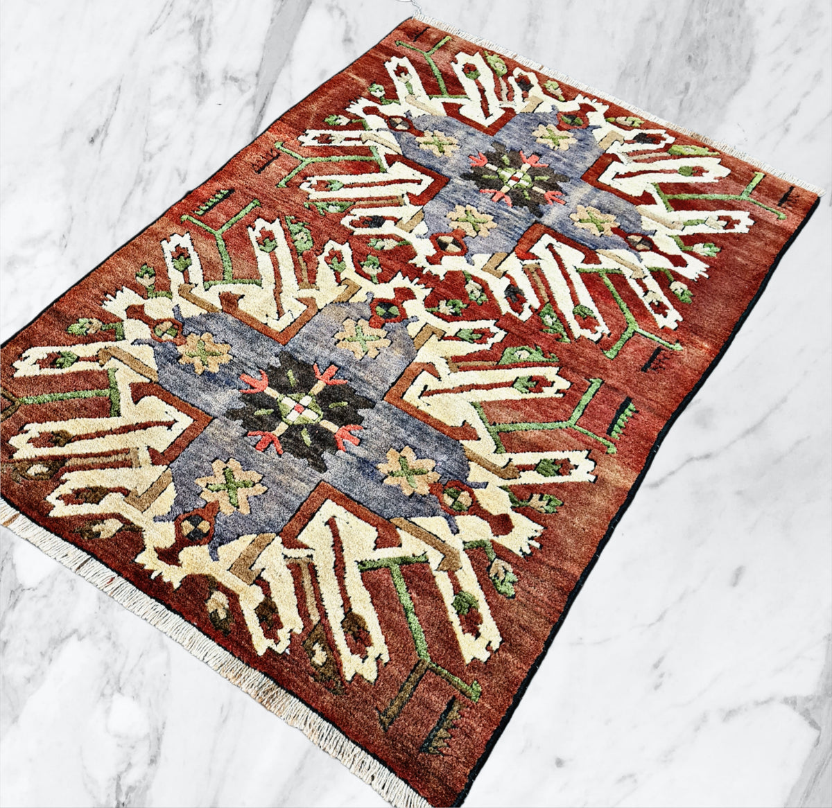 Seltener Adler Kazak - 150x100cm - sehr gute Schurwolle